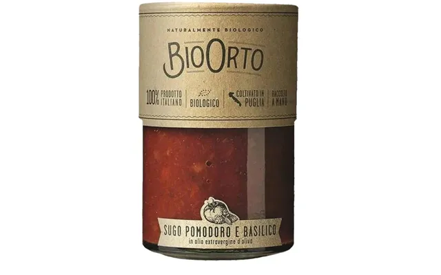 Pastasovs Med Tomater Og Basilikum - Økologisk