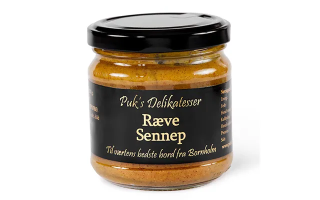 Ræve Sennep - Puk's Delikatesser