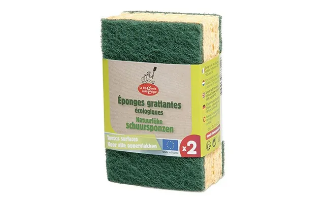 Rengøringssvampe - 2 Stk