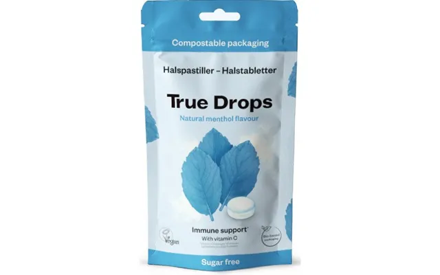 True Drops Menthol, Sukkerfri - Obs Bedst Før 18-11-2025