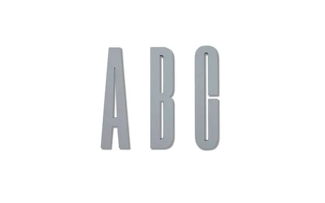 Design Letters Bogstaver - Grå