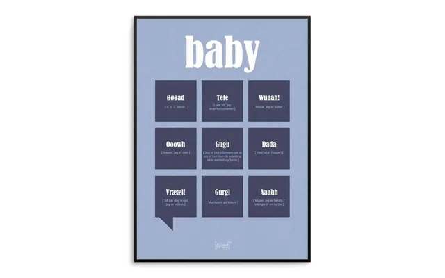 Dialægt Baby Boy - Størrelser