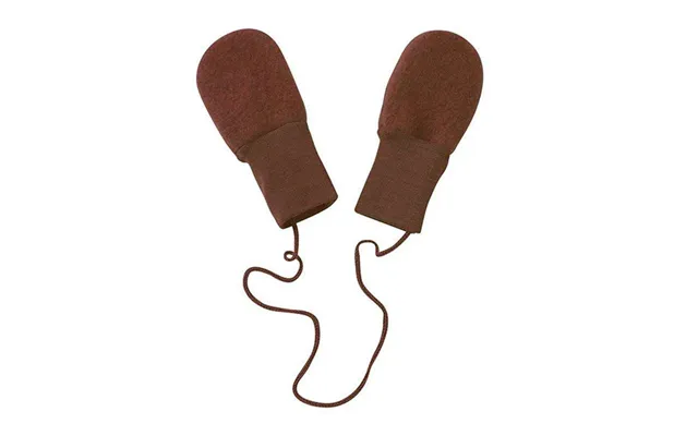 Engel Natur Uldvanter Til Baby - Cinnamon Melange