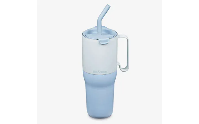Klean Kanteen Rise Tumbler 1064ml W Straw & Flip Straw Lid - Ice Blue