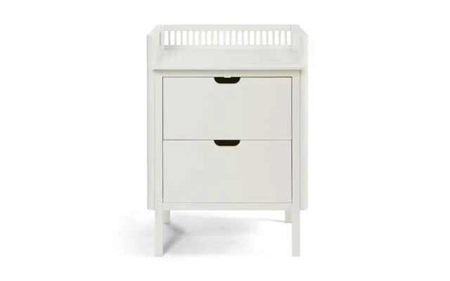 Sebra Puslebordet M. Skuffer - Classic White