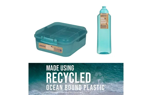 Sistema Ocean Bound Madpakke Sampak 1 - Teal Stone
