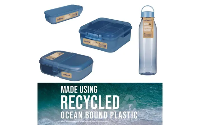 Sistema Ocean Bound Madpakke Sampak 11 - Mountain Blue
