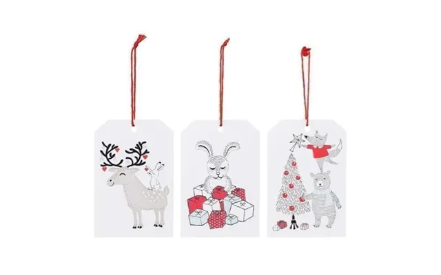 Bloomingville Mini Gavemærker Til Jul 6 Stk.
