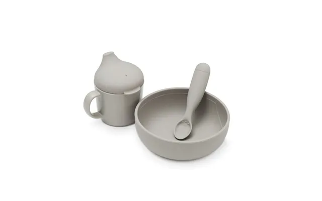 Cam Cam Copenhagen Mit Første Spisesæt - Classic Grey