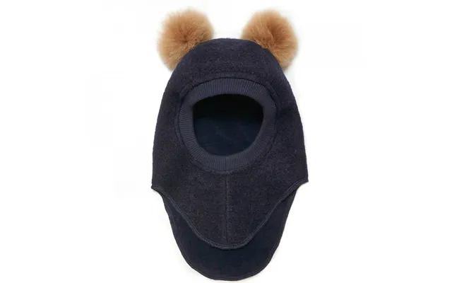 Huttelihut Big Bear Elefanthue Uld - Navy Camel