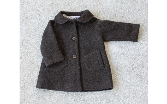 Huttelihut Siti Uld Frakke - Dark Brown