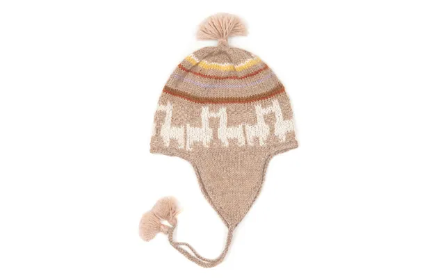 Huttelihut Knitted Hat With Tassel. - 0-3 Months product image