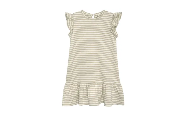 Huttelihut Striped Rib Dress - Silver Sage