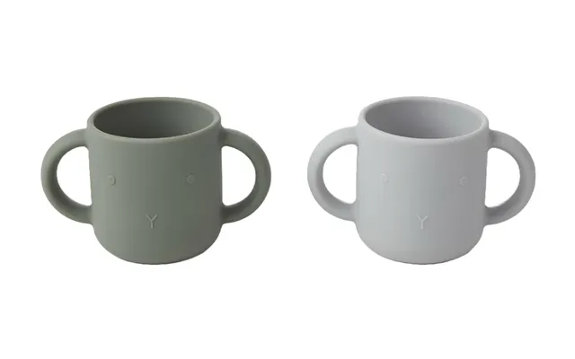 Liewood Gene Silikone Kop - Rabbit Faune Green
