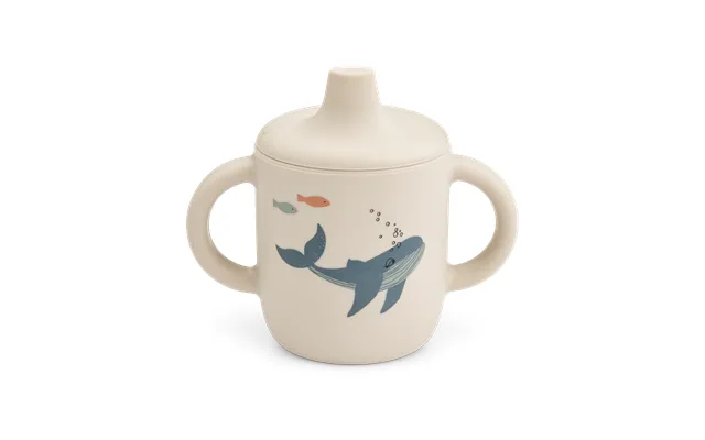 Liewood Neil Sippy Silikone Kop - Sea Creature Sandy