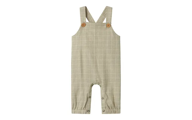 Lil Atelier Balou Loose Overall - Moss Gray