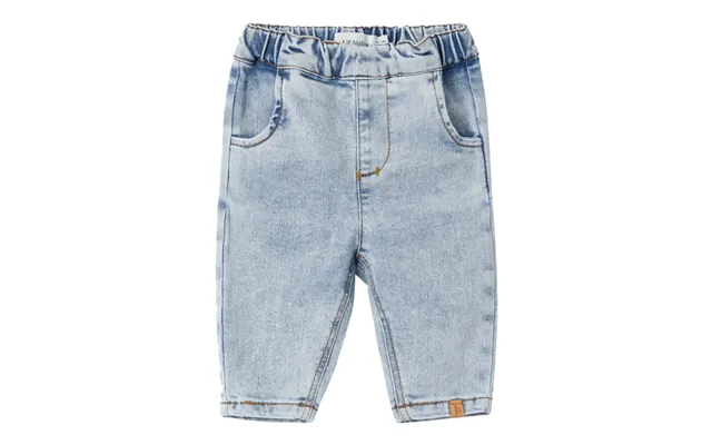 Lil Atelier Ben Tapered Jeans - Light Blue Denim