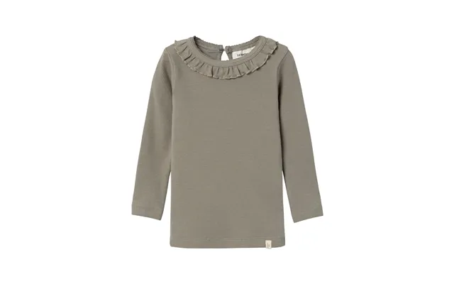 Lil Atelier Gago Dia Slim Shirt -dried Sage - 92 Cm