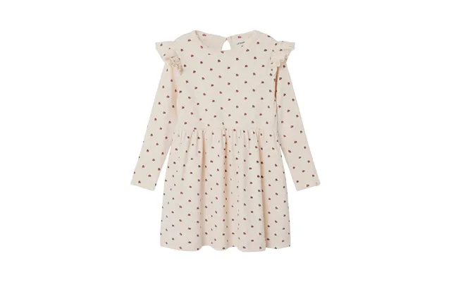 Lil Atelier Gago Kee Dress Med Mariehøne - Whitecap Gray