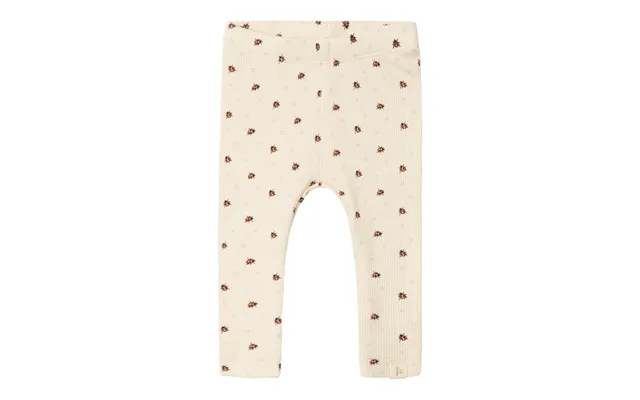 Lil Atelier Gago Kye Slim Leggings Med Mariehøne - Whitecap Gray