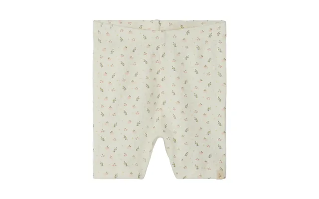 Lil Atelier Gago Slim Biker Shorts - Coconut Milk