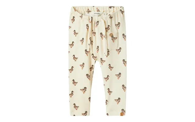 Lil Atelier Gavo Elf Loose Pants - Turtledove Duck