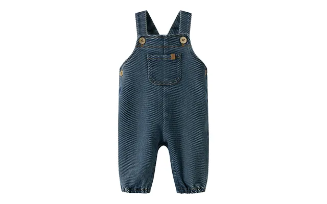 Lil Atelier Keifer Loose Denim Overall - Medium Blue Denim