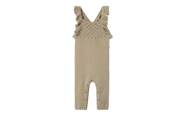 Lil Atelier Loro Knit Overall - Chinchilla
