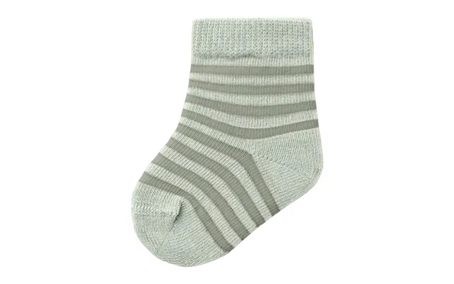 Lil Atelier Love Stripe Strømper - Green Tint
