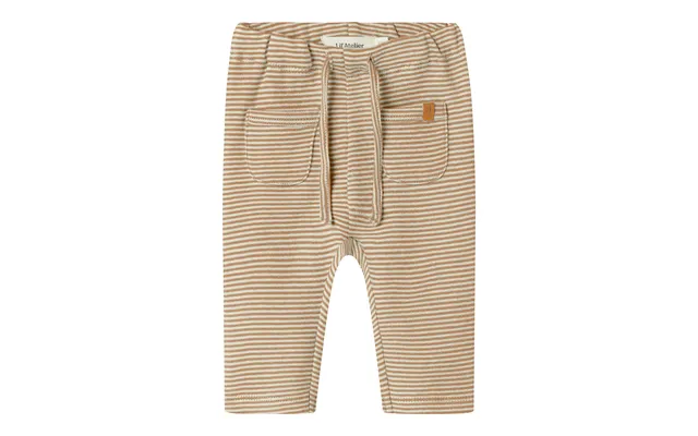 Lil Atelier Ohio Loose Pants - Turtledove Sepia Tint