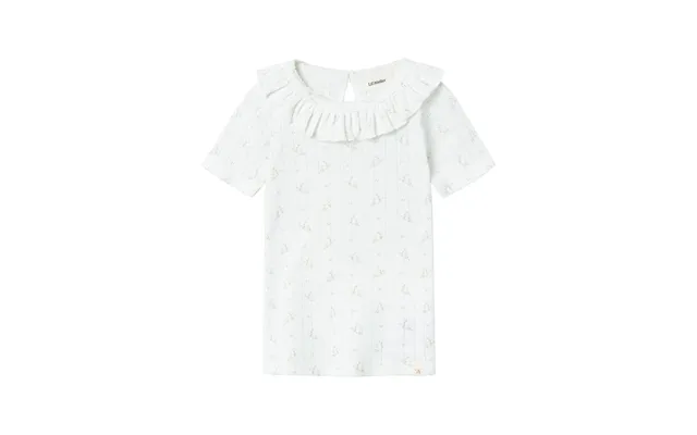 Lil Atelier Rachello Dia Slim Shirt - Coconut Milk