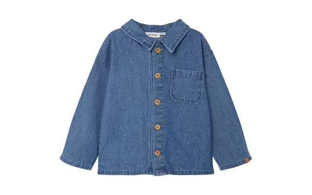 Lil Atelier Rongel Loose Shirt - Blue Denim