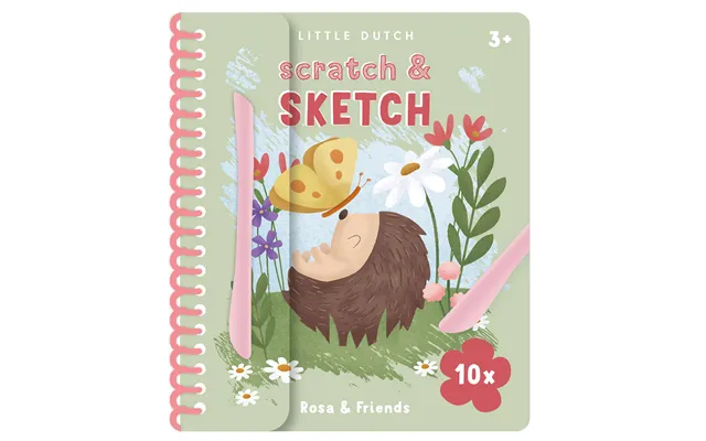 Little Dutch Skrabebog - Rosa & Friends