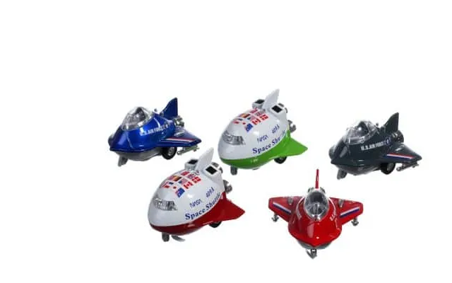 Magni Fly Med Lys Og Lys - Rød, Hvid, Blå & Sort