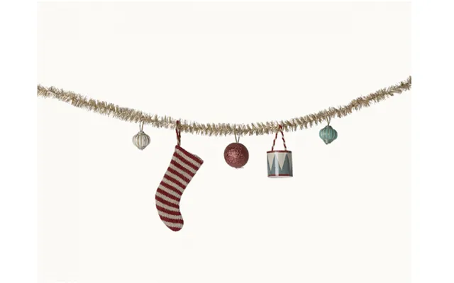 Maileg Juleguirlande Small - Guld