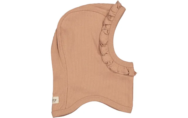 Marmar Balaclava Frill Elefanthue - Rose Brown