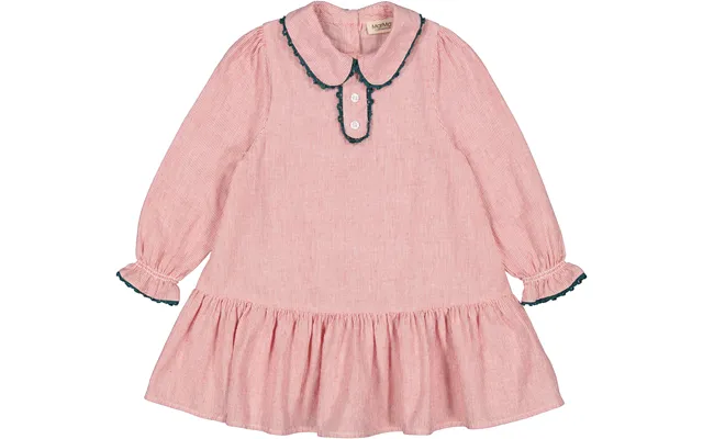 Marmar Davi Fine Dress - Red Hairline Stripe