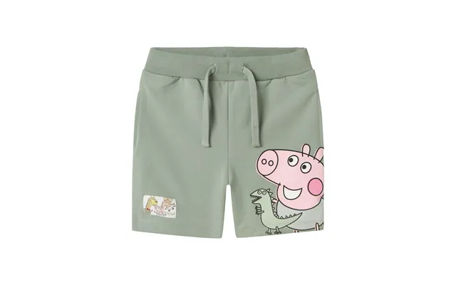 Name It Art Gurli Gris Sweat Shorts - Slate Gray