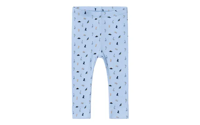 Name It Dabbu Leggings Med Dino - Chambray Blue