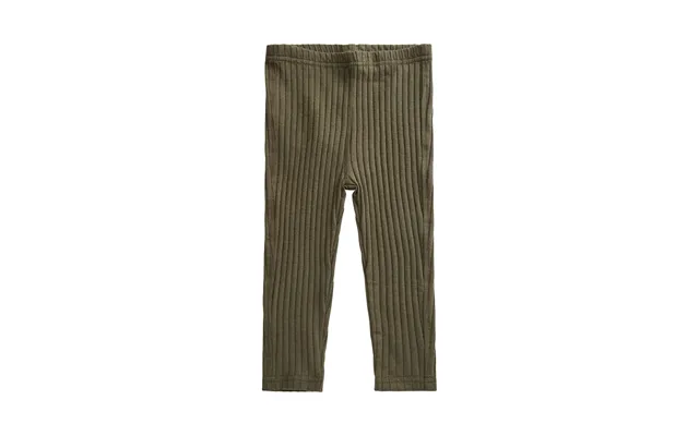 Petit By Sofie Schnoor Rib Pants - Army Green