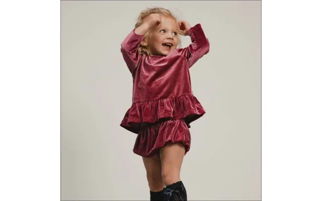 The New Siblings Velour Bloomers - 62 Cm