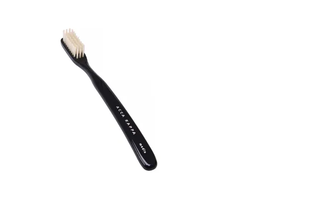 Acca Kappa Tooth Brush Vintage Hard Nylon Bristles Black