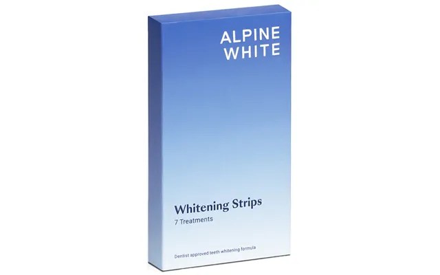 Alpine White Whitening & Care Whitening Strips 14 Pcs