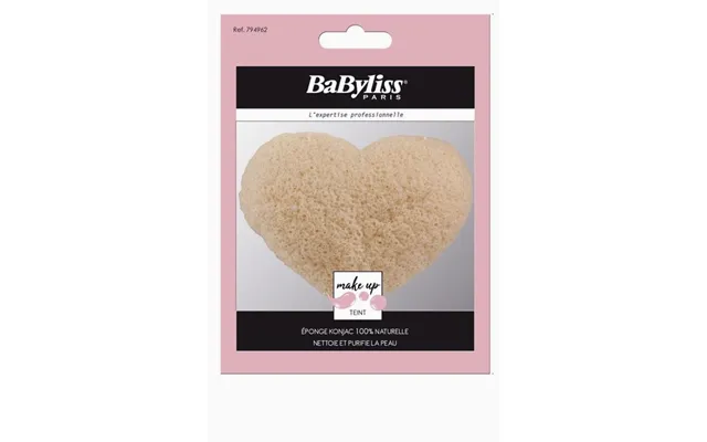 Babyliss Paris Accessories Konjakssvamp Hjärta