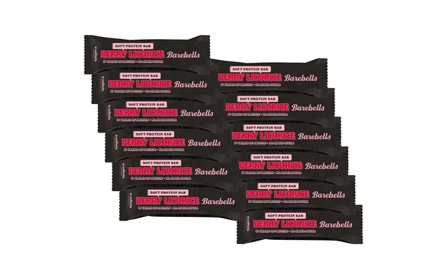 Barebells Soft Bar Berry Licorice 12-pack