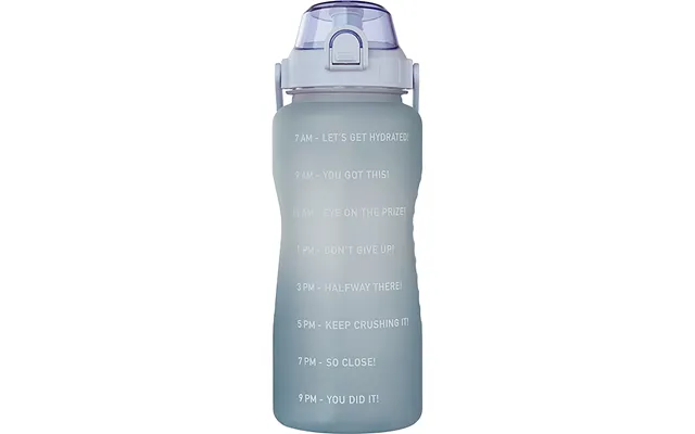 Beauty Rebels Motivational Water Bottle 2,2 L Santorini