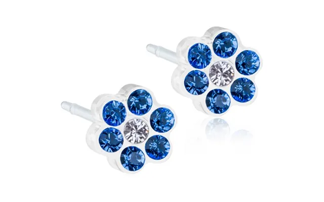 Blomdahl Medical Plastic Daisy 5mm Sapphire