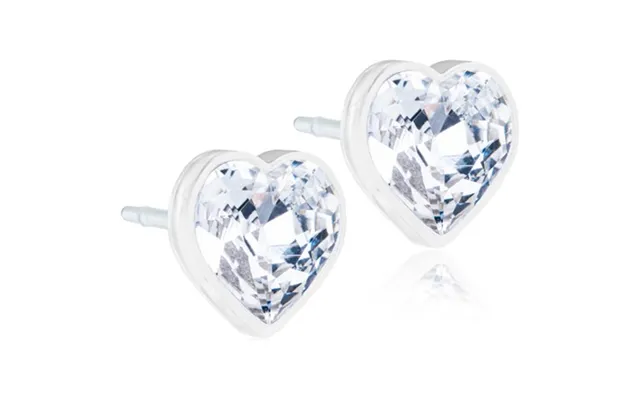 Blomdahl Medical Plastic Heart 6mm Crys