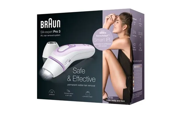 Braun Silk Expert Pro 3 Pl3132 Hvid&lilla