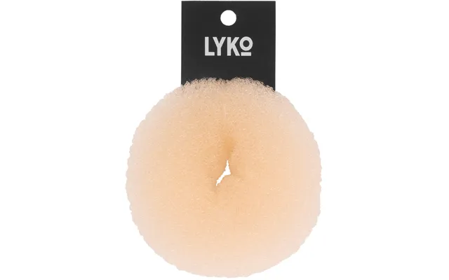 By Lyko Hair Bun Large White Donut Big White